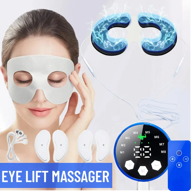 EMS Skin Tightening Anti-Wrinkle Face Beauty Device Anti Dark Circle Facial Eye Massager Slimming Chin V-shaped Face Skin Care