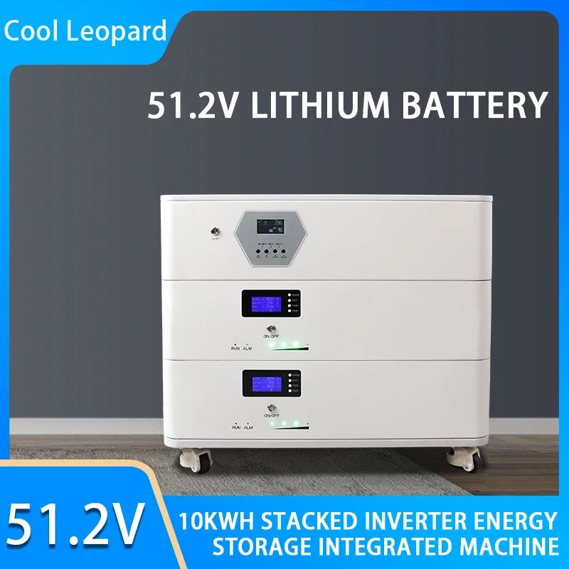 51.2v household energy storage battery, photovoltaic power generation system and inverter energy storage integrated machine