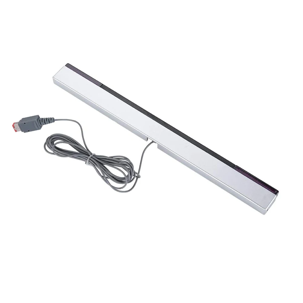 Elistooop-유선 적외선 IR 신호 광선 모션 센서 바 수신기, 게임 패드, 닌텐도 Wii PC 시뮬레이터 센서 이동 플레이어