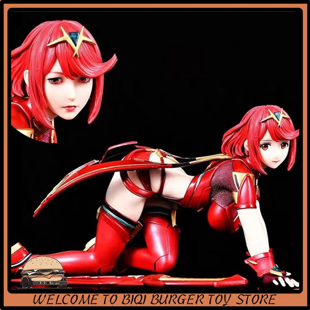 Xenoblade 2 Pyra Figurine Xenoblade Chronicles Anime Figure Homura Figure Pvc Gk Statue Model Doll Collection Room Desk Toy Gift