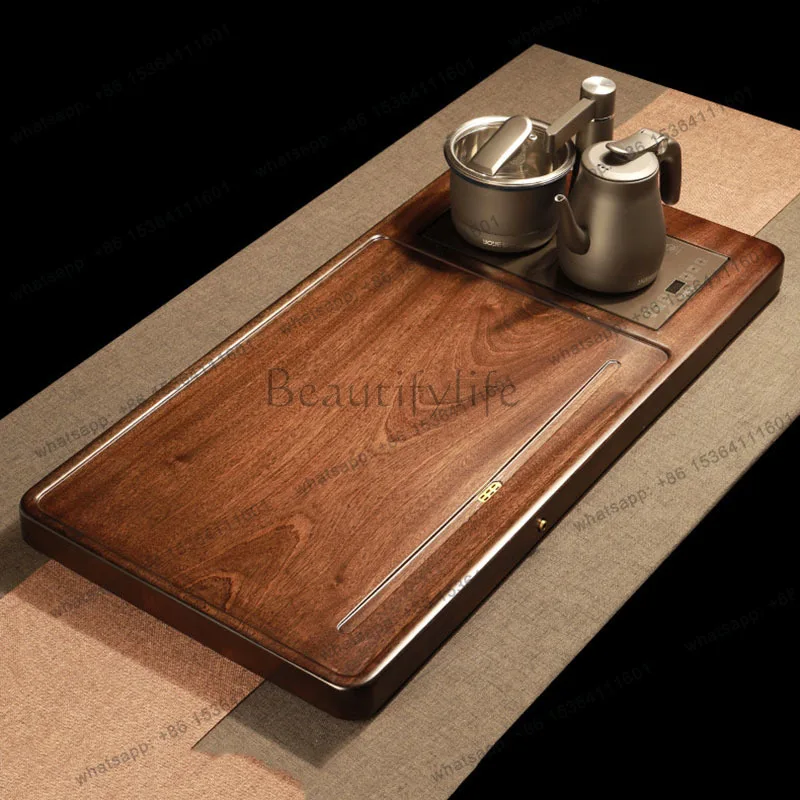 Best Sellers Wooden Serving Tea Tray Ceramic Decorative Accessories Office Valet Ceremony Tea Tray Rectangle Hospitality Bandeja