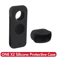 Funda protectora de silicona ONE X2, resistente al agua, a prueba de polvo, a prueba de caídas, funda protectora para tapa de lente para cámara insta360 ONE X2