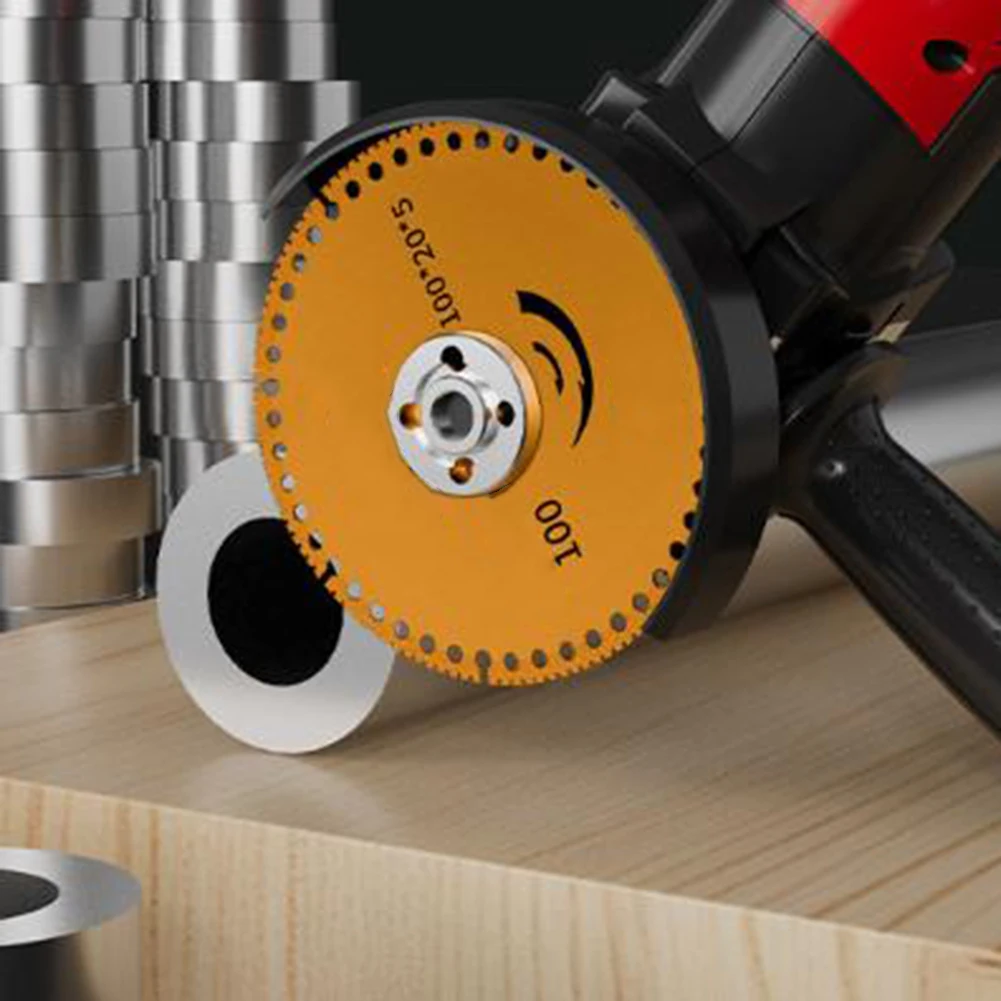 100mm Multifunctional Saw Cutting Disc Yellow Metal Alloy Blade For Tile Porcelain Ceramic Angle Grinder Power Tool Accessories