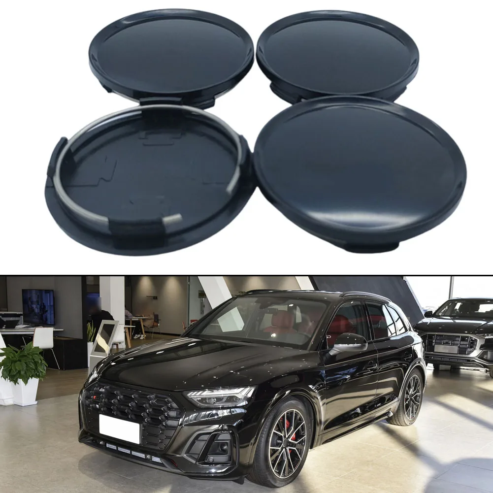 63mm Proof Stylish Wheel Hub Center Cap ABS Plastic Black And Silver Car Wheel Center Cap For 2M51-1000-AA 3367 3530