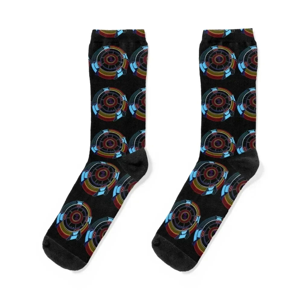 

ELO, Electric Light. Orchestra Spaceship Socks winter gifts sheer Lots Socks For Women Men's