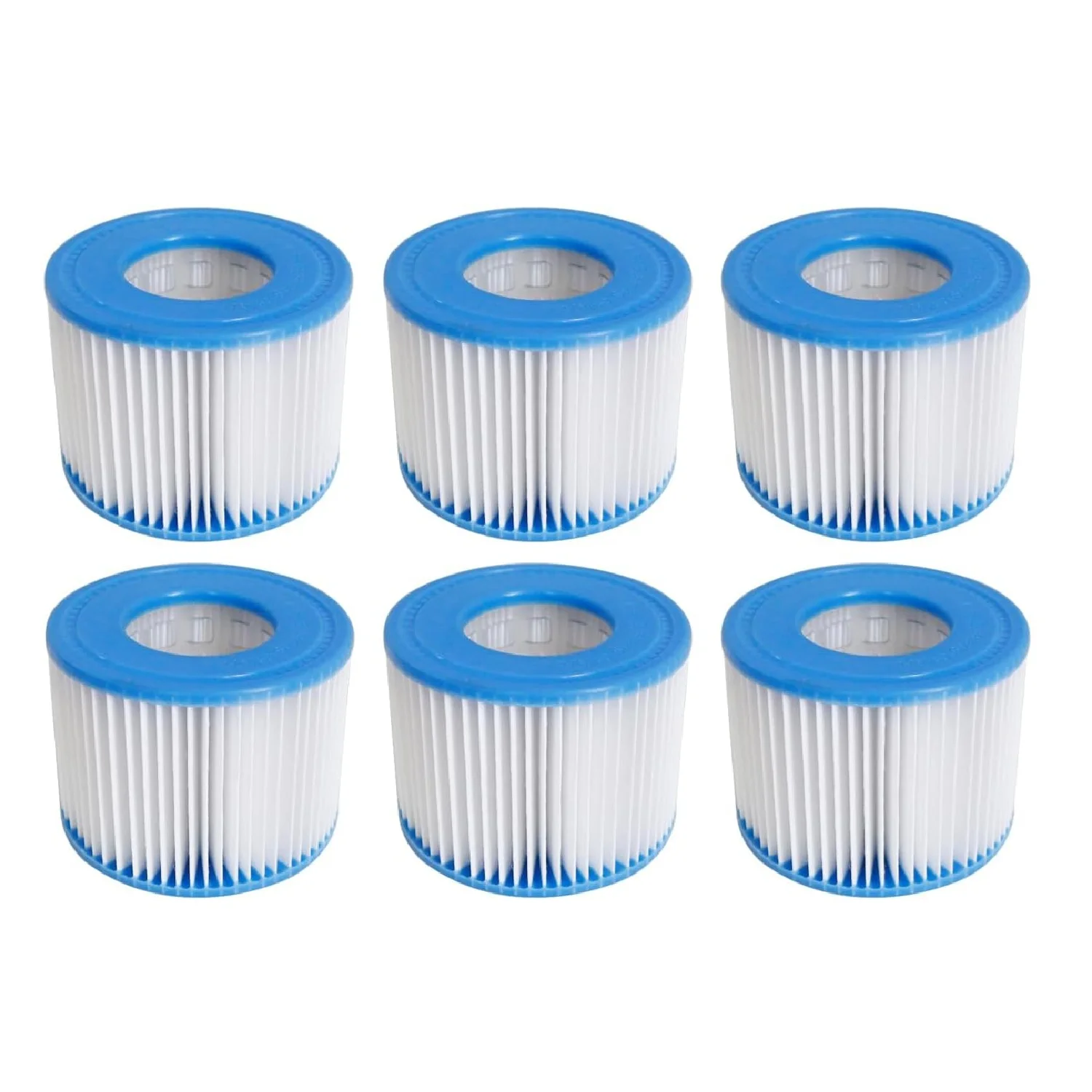 Cartucho de filtro para jacuzzi tamaño VI SPA, compatible con Bestway 90352E 58323 Lay-Z-Spa Coleman SaluSpa.
