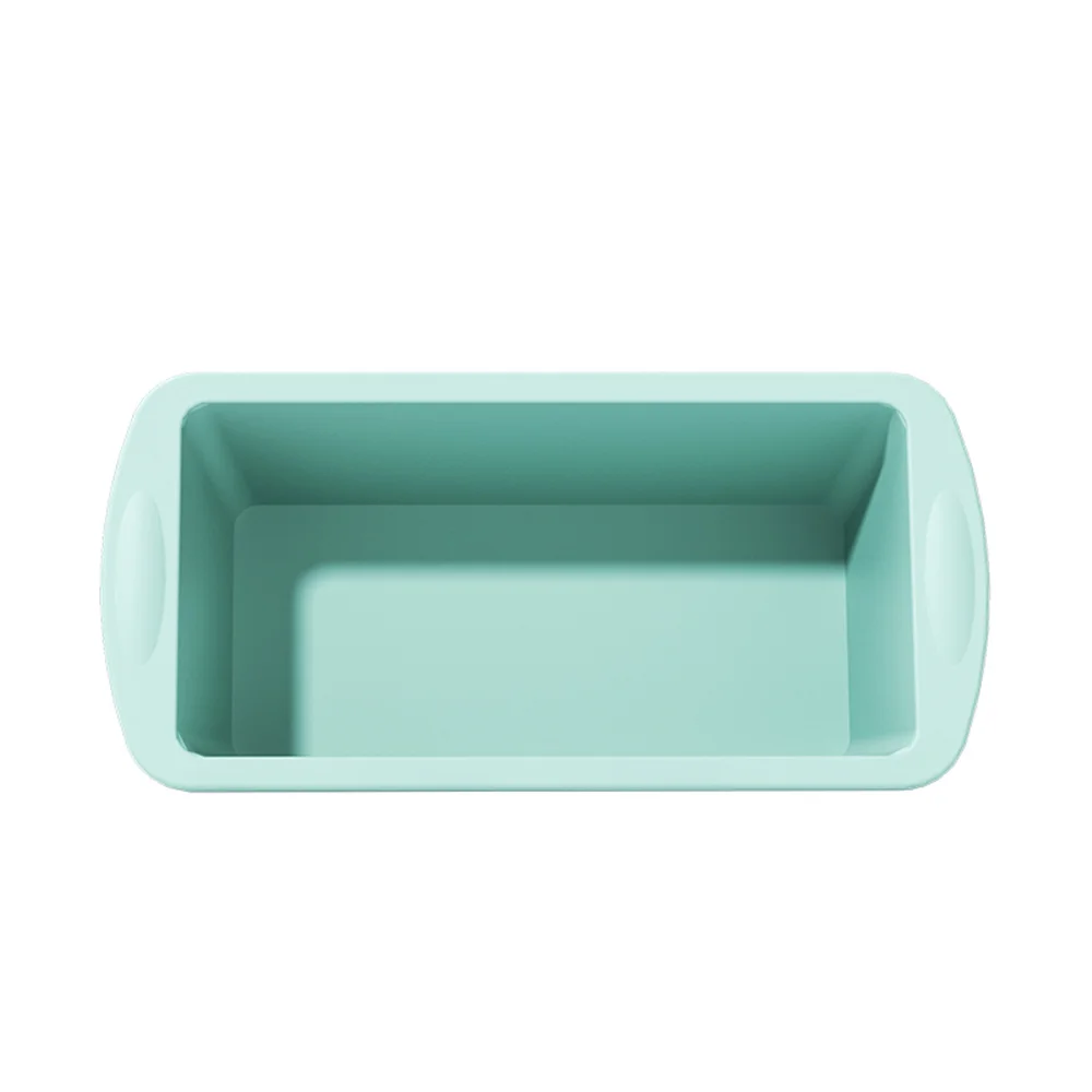 صينية خبز سيليكون غير لاصقة وسهلة تخفيف صينية كعكة سيليكون مستطيلة مناسبة لخبز قالب صينية المعجنات المنتفخة