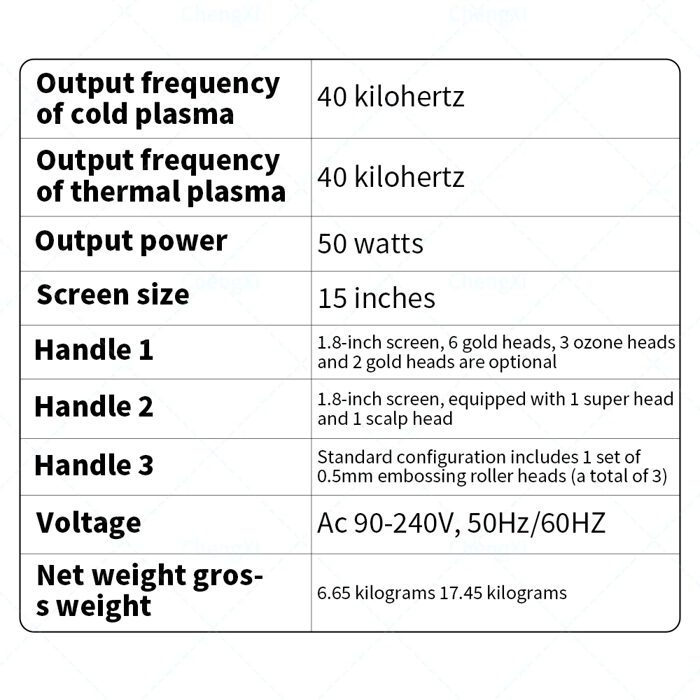 آلة البلازما الباردة والساخنة للوجه ختم الماس الأوزون البلازما مكافحة الشيخوخة تجديد الجلد العناية بالوجه جهاز تجميل