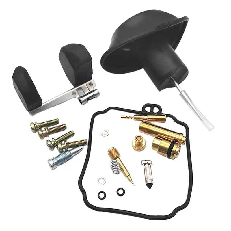 4X Motorcycle Carburetor Repair Kit Motorcycle Carburetor Piston Float Gasket Kit For Virago 250 XV250-L94A