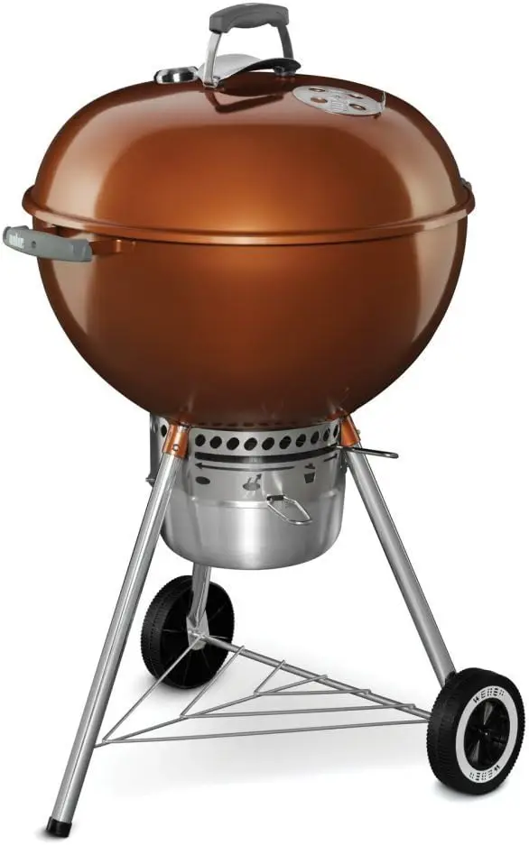 Weber Original Kettle Premium Charcoal Grill, 22-Inch, Copper