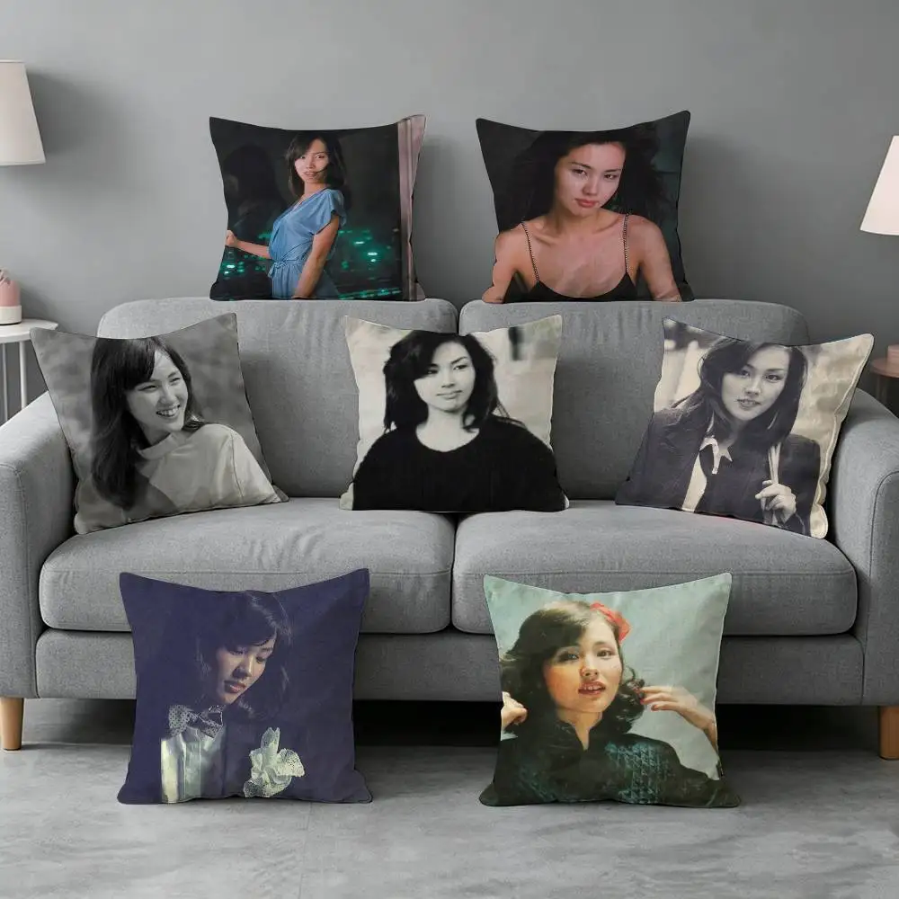 Stay with Me Miki Matsubara-a Pillow cover Simple solid color design Surprise For Multiple Bedroom Styles.