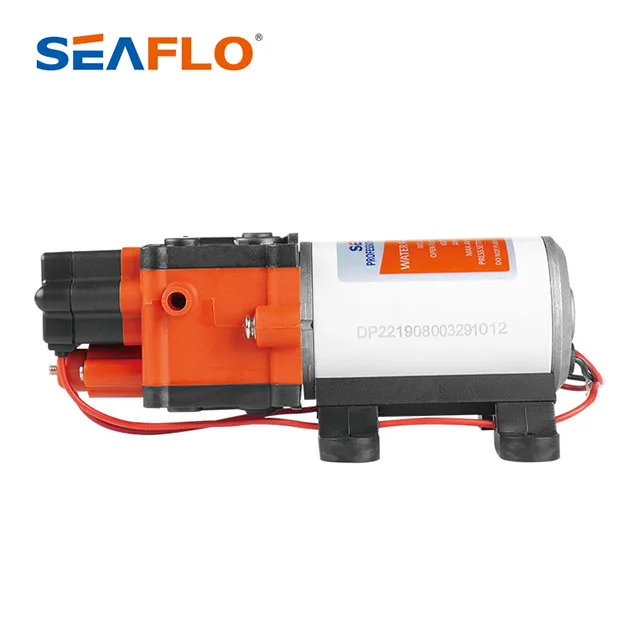 Mini Bomba De Agua Dc 24v 17-120PSI 2.0-5.0LPM 12v Bomba De Agua Seaflo การเกษตร