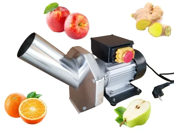 electric fruit crusher machine apple cider fruit grinder mill