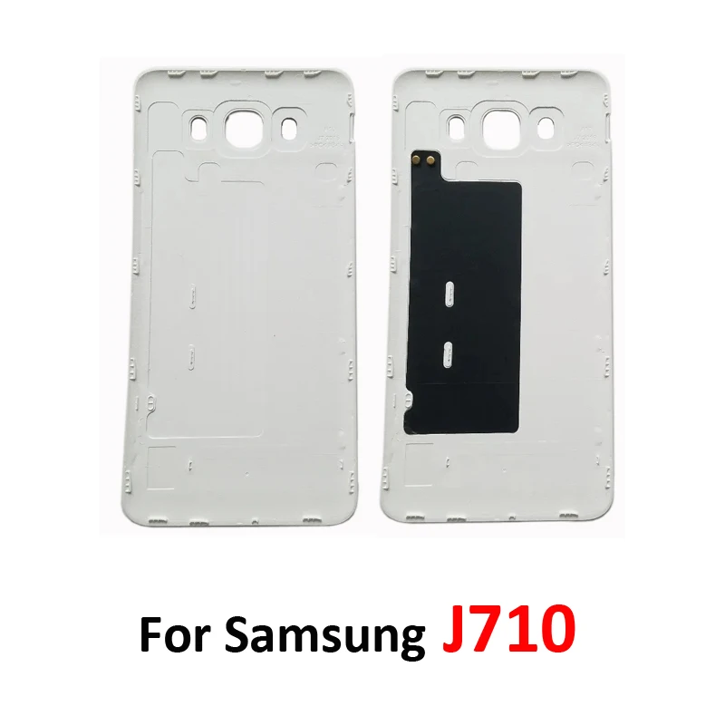 For Samsung Galaxy J7 2016 J710 J710F J710FN J710H J710M J710MN New Phone White Case Body Lid Back Panel