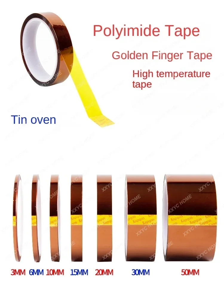 High Temperature Resistant Laminating Film Pi Polyimide Tape Circuit Board Anti-Welding Heat-Resistant Battery Bandage