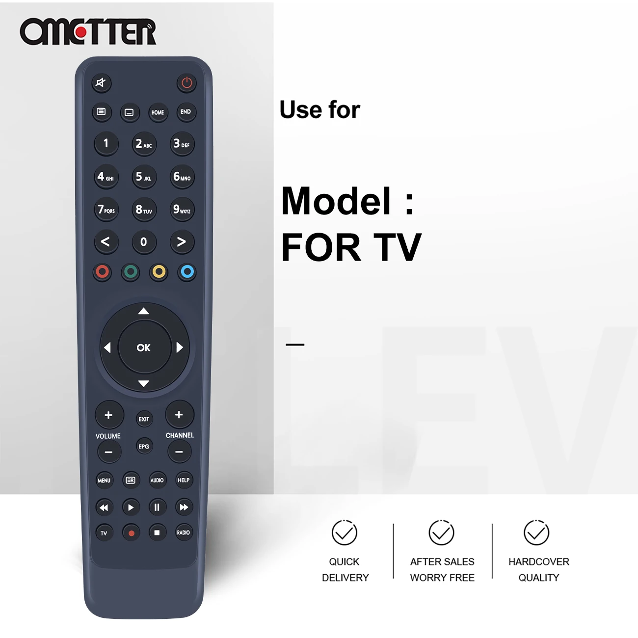 New Remote Control for VU Solo /Solo Mini /Solo2 Openbox S6000HD VU Duo X Solo 2 Stb Ultimo 4K Zero Set Top T A8R9