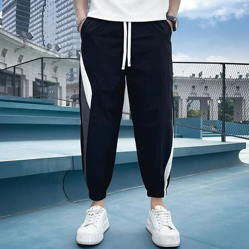 

Men's Sweatpants Harem Joggers Deals Clearance Sale Cool High Quality Autumn Winter Harajuku Male Sports Pants Cropped Trousers