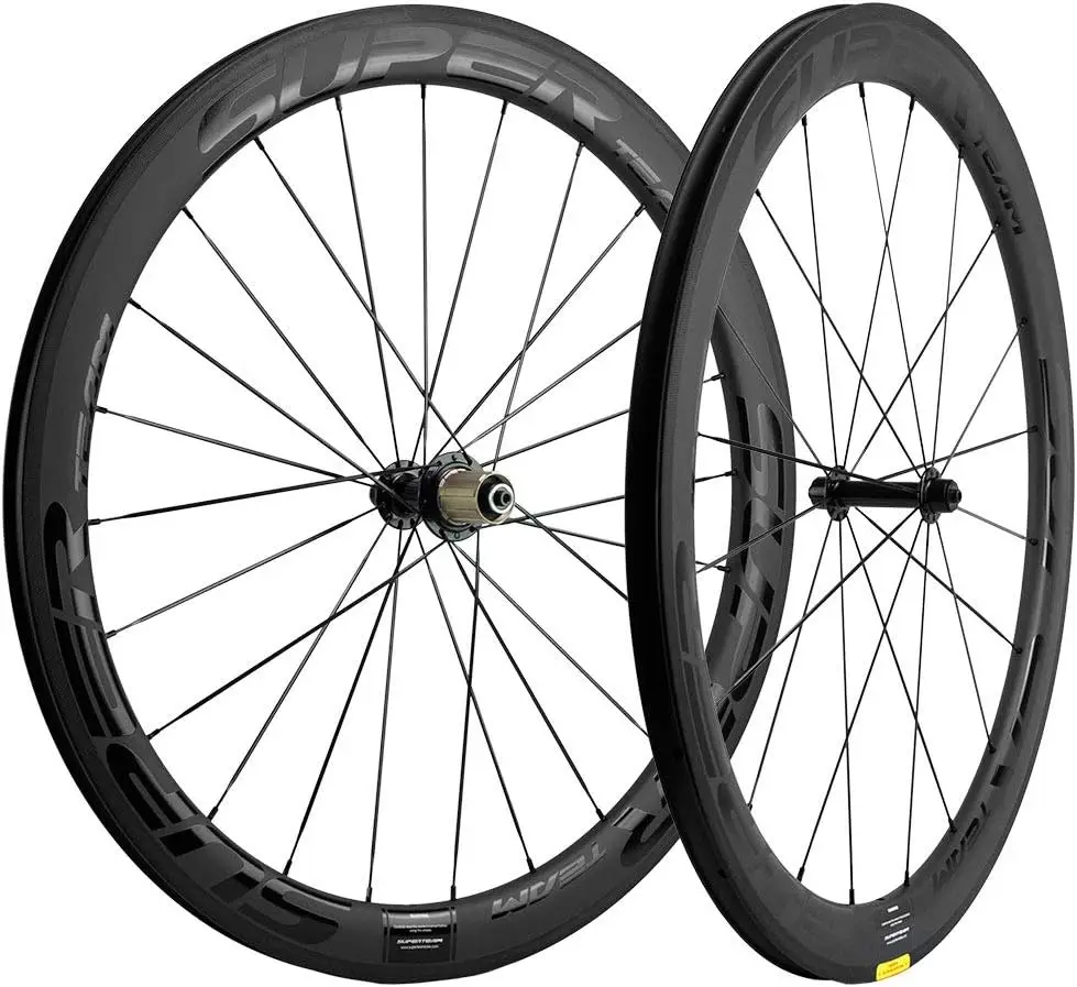 Matte Finish Wheel 700c Carbon Wheel set Clincher (Black)