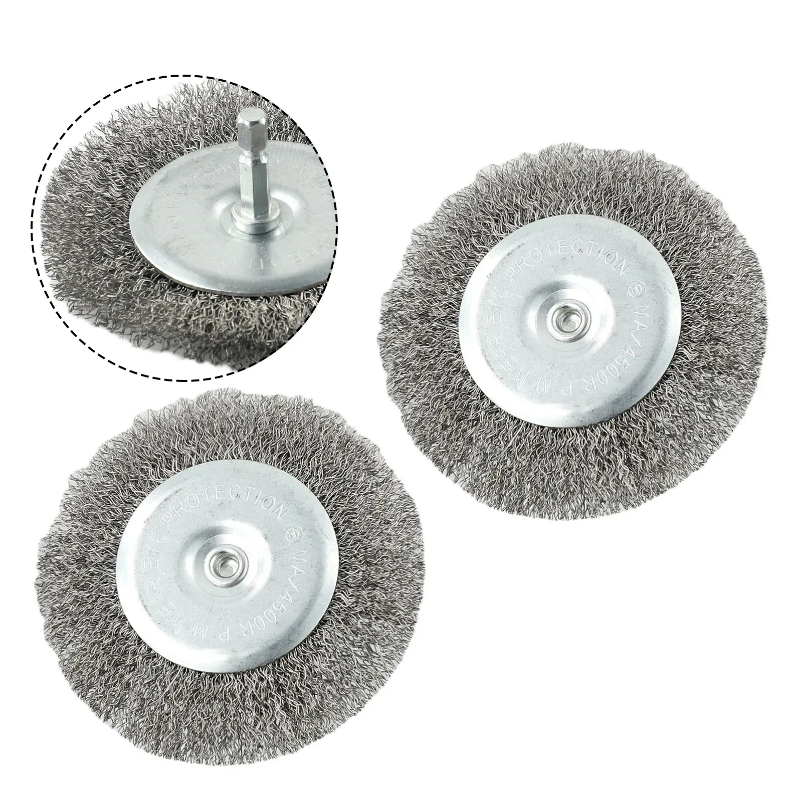 Maintain Clean and Presentable Surfaces with Electric Joint Brush Kit 2pcs Replacement Brushes for EFB 400 Blister