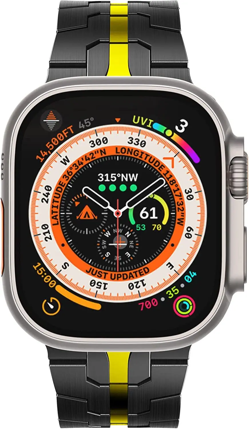 Metal Band For Apple Watch Ultra Band 49mm 45mm 41mm 44mm 40mm 42mm Bracelet Wristband iWatch Series 9 8 7 SE 6 5 4 3 Correa