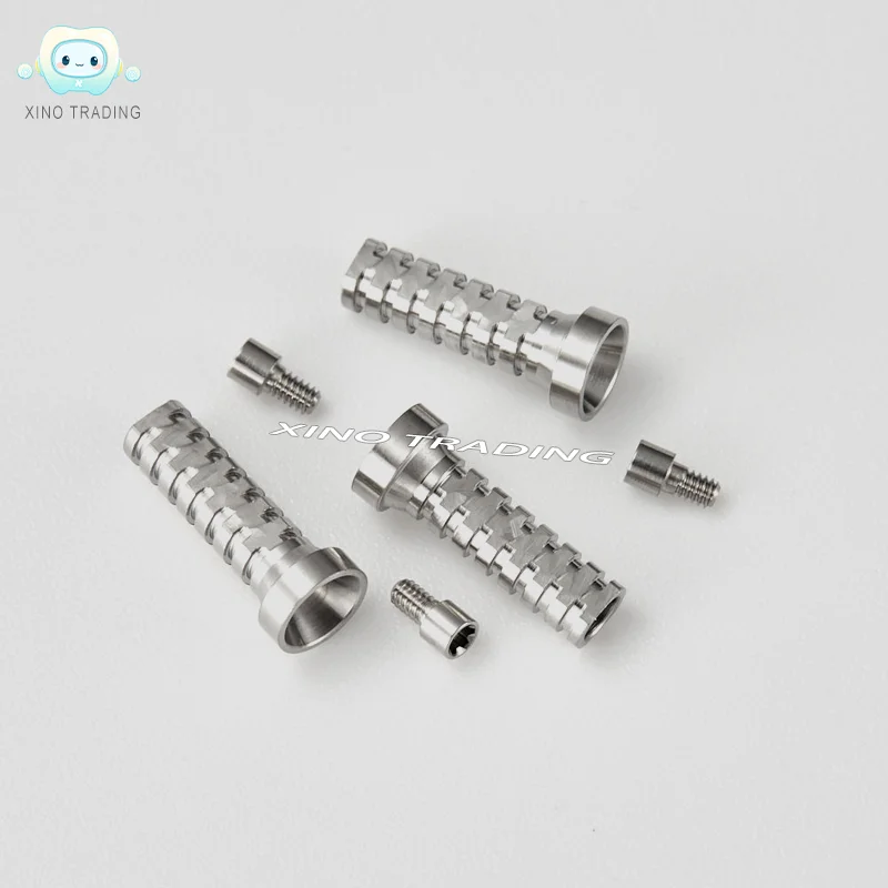1set Nobel Compatible Titanium Multi Temporary Abutment for Dental Implant Provisional Restoration and Oral Surgery Applications