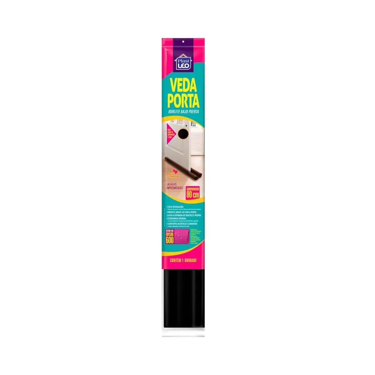VEDA PORTAS 80CM NYLON PLAST LEO