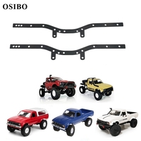 2Pcs Metal Chassis Beam Girder Side Frame Chassis for WPL C14 C24 C24-1 1/16 RC Car Upgrade Parts Accessories