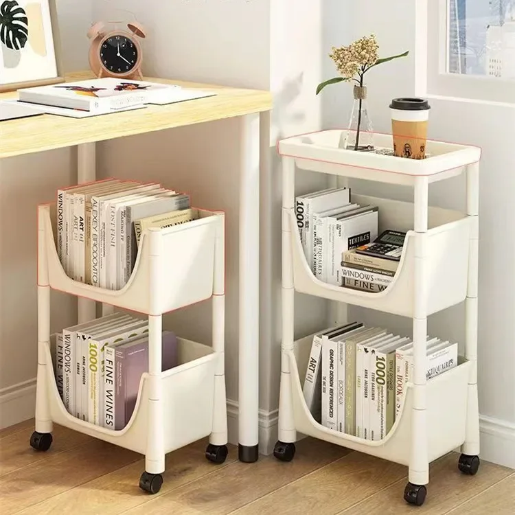 

2/3 слоя, простые съемные стеллажи в скандинавском стиле, кабинет, офисная тележка, книжная полка для хранения, кухня, гостиная, стеллаж для хранения разных вещей