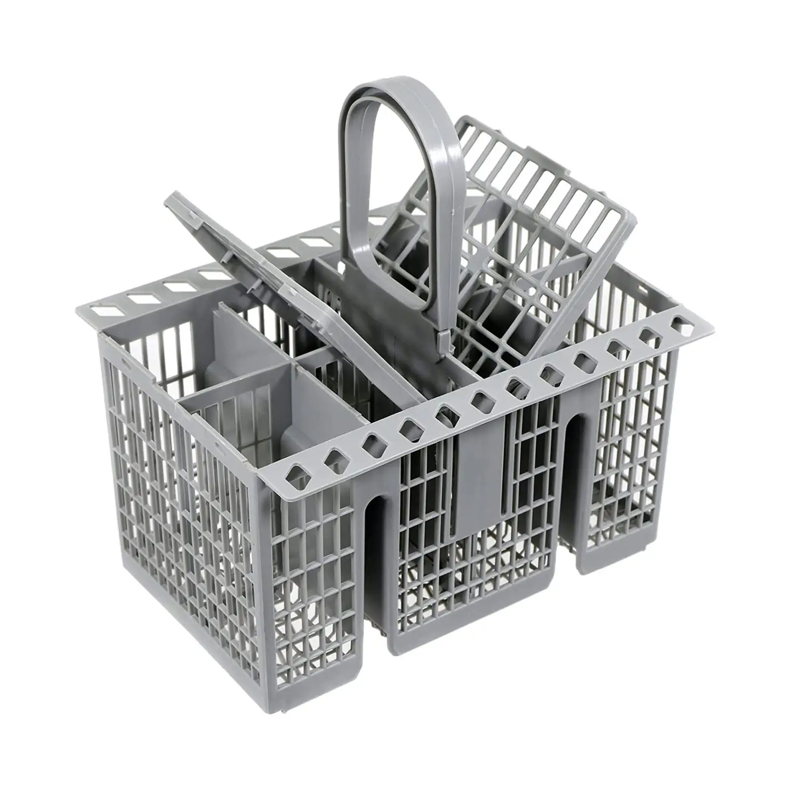 Dishwasher Silverware Basket Dishwasher Utensil Caddy Dishwasher Holder Multifunctional for Flatware Silverware Cutlery Spoon