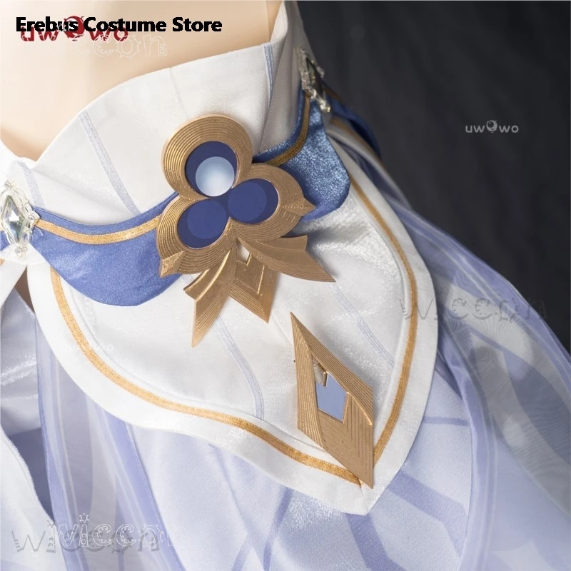 Halloween-Kostüme für Damen, Genshin Impact Columbina, Cosplay-Kostüm, komplettes Set mit Mond, komplettes Set, Uniform, Outfits, Anzug für Erwachsene