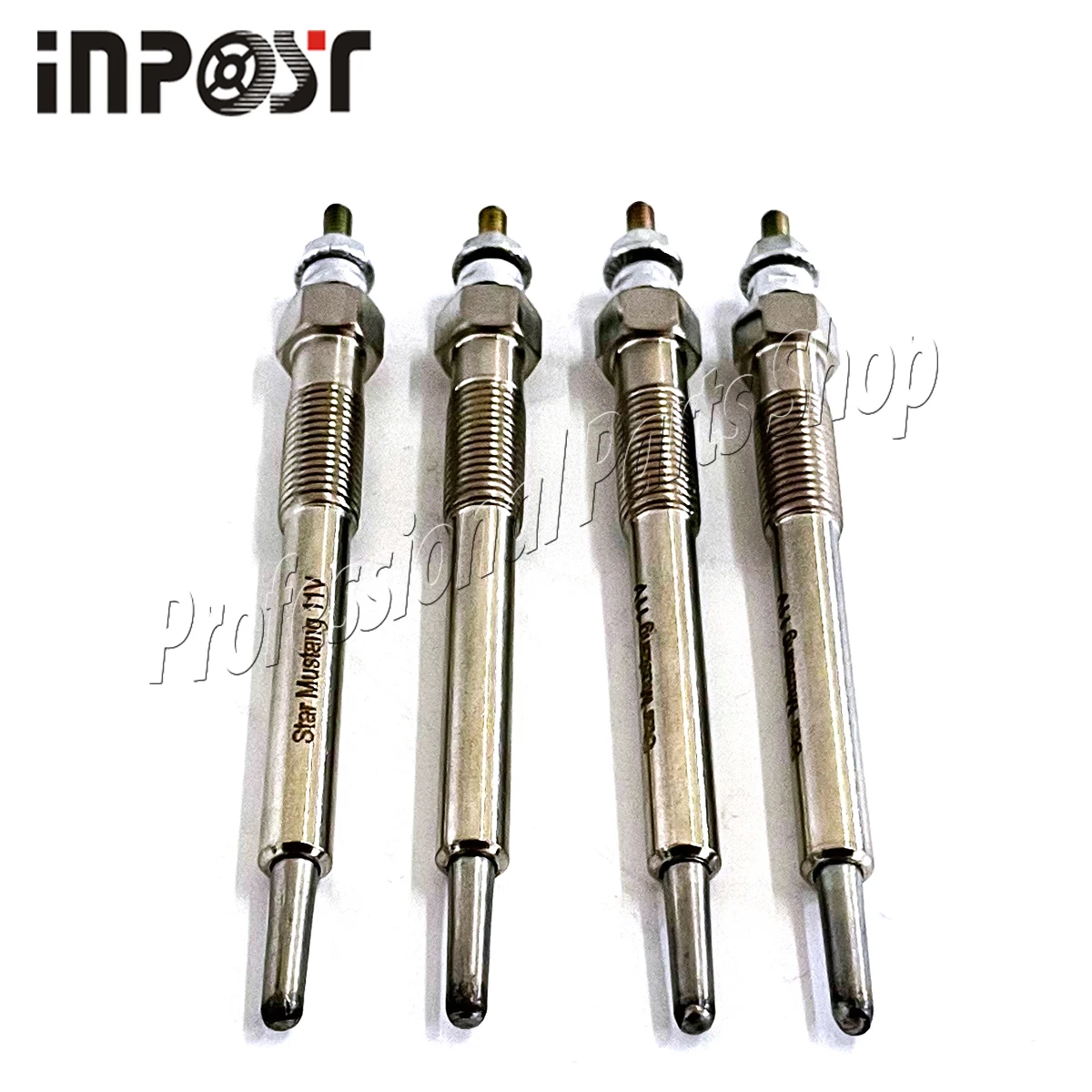 4PC New 253923800 25-39238-00 Glow Plug For Carrier For Kubota V2203