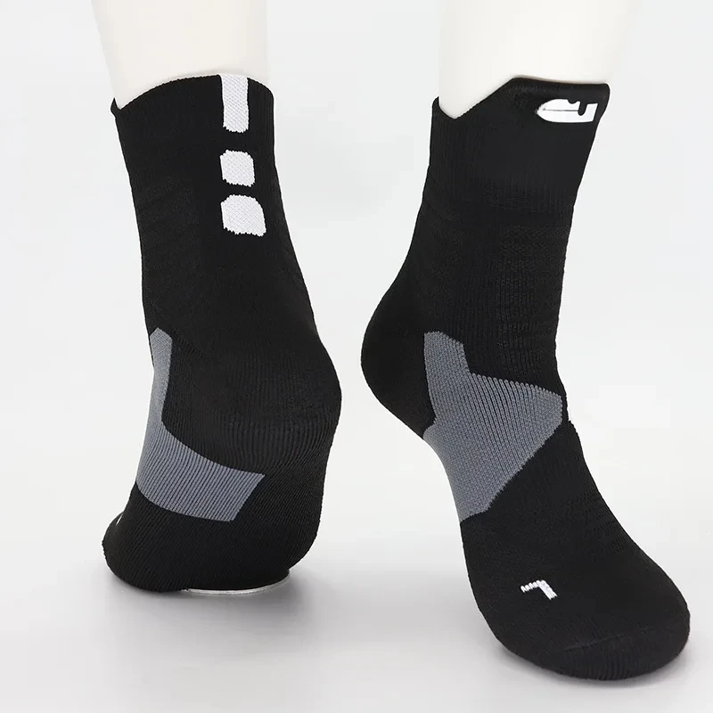 Profession elle Basketball-Socken verdickt Handtuch boden Spiel training Sports ocken Knöchel schutz rutsch fest verschleiß fest