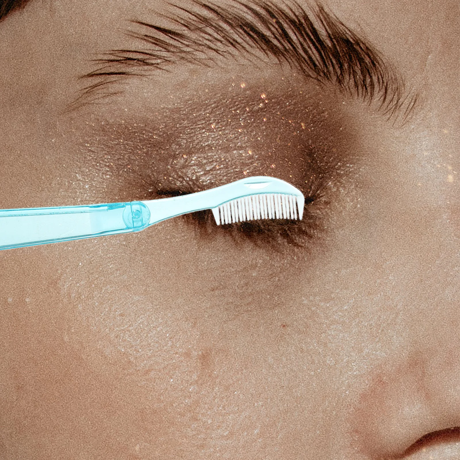 Brosse à cils et peigne pliables, tête de 2Cm pour séparation des cils, Mascara, utilisation quotidienne, toilettage, 4 pièces