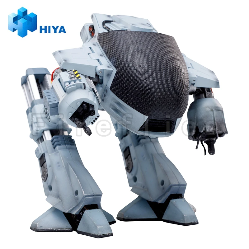 1/18 HIYA Action Figure Exquisite Mini Series RoboCop ED-209 Battle Damaged Anime Collection Model Toy