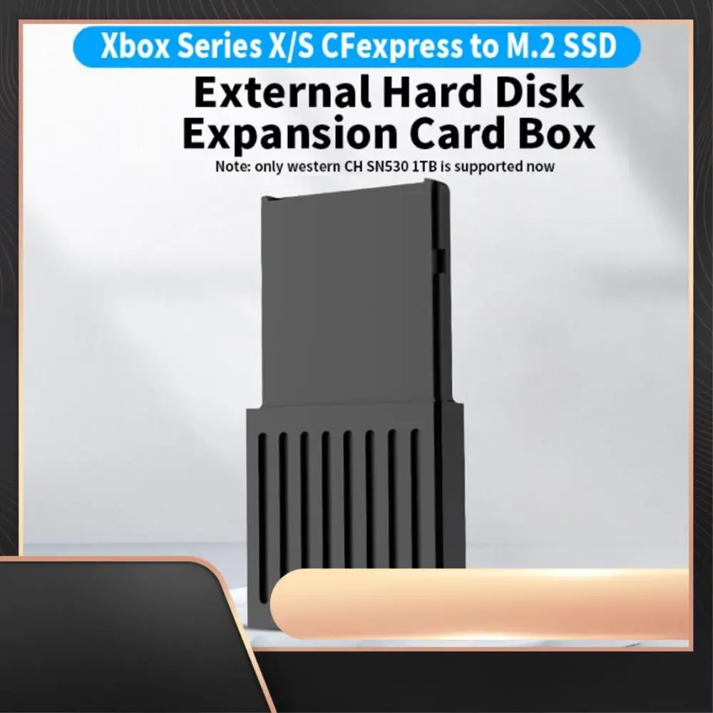 

External Hard Drive Conversion Box For Series X/S Host M.2 Hard Drive Expansion Card Box For CHSN530 1TB Hard Disk