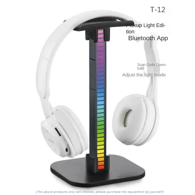 Pickup Ambience Light Headphone Bracket Head Wear Headphone Bracket Luminous Headphones Headphone Bracket