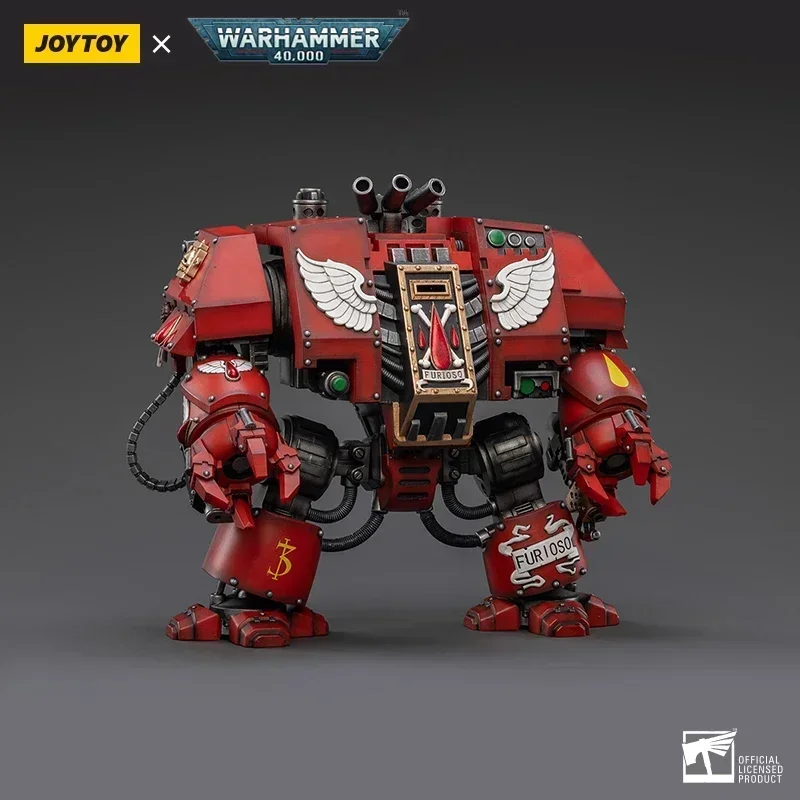 JOYTOY Warhammer 40k 1/18 Blood Angels Furioso Action Figure Dreadnought Brother Movable Figurine Collection Model Toys Gifts