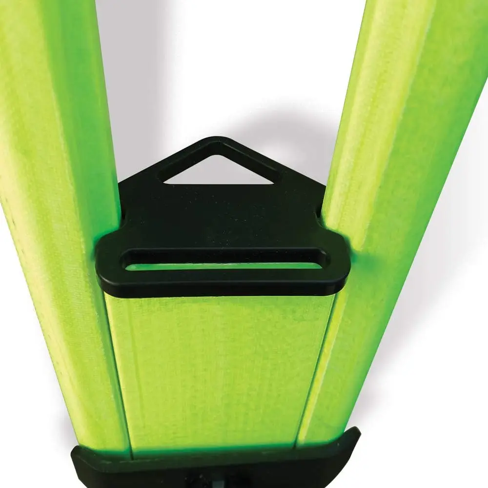 Robotic Fiberglass Tripod Salamander Fluorescent Green