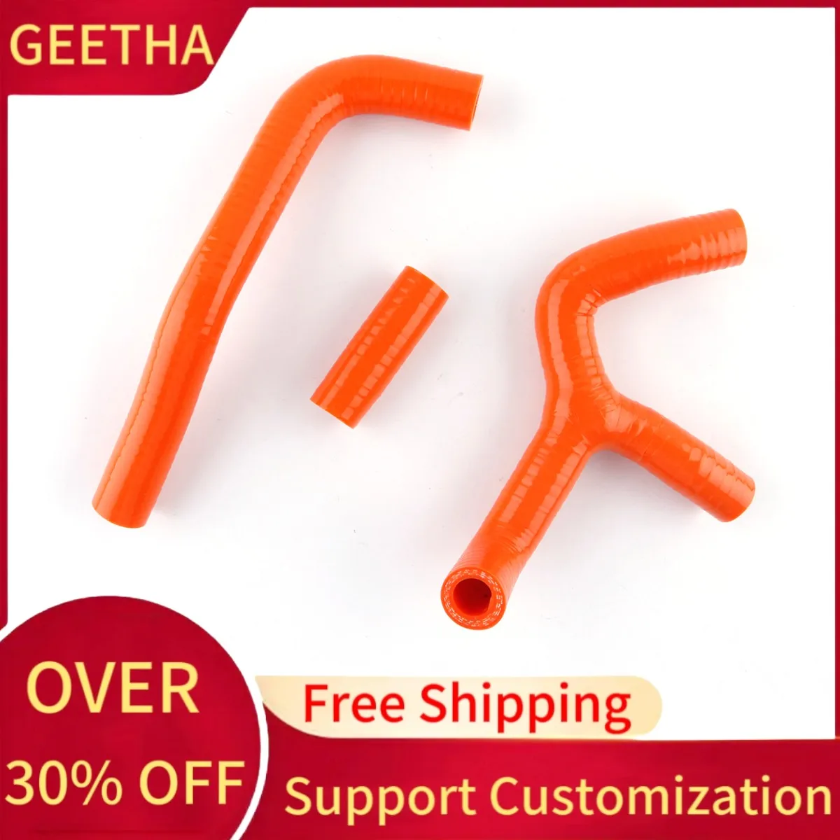 

For 2009-2015 KTM 65SX 65 SX Silicone Radiator Hose Coolant Pipe Kit