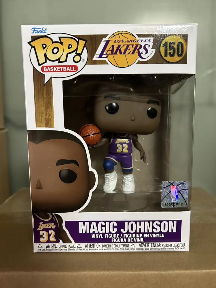 

Официальная оригинальная фигурка Funko Pop NBA Magic Johnson # Коллекционные фигурки-статуэтки 150 шт. (лимитированная серия) – игрушки-модели для декора, подарки
