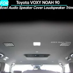 Car Bowl Audio Speaker Cover Loudspeaker Trim for Toyota VOXY NOAH 90 Interior Accessories 2022