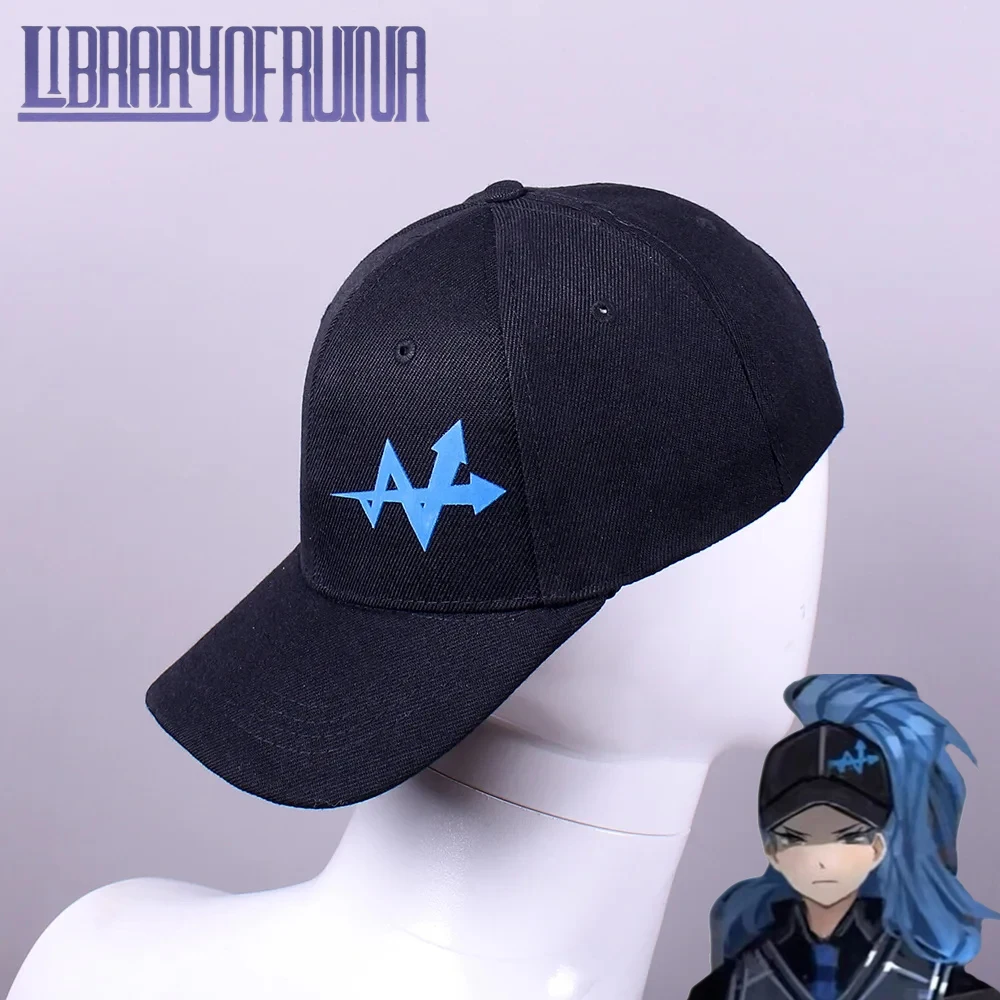 Biblioteca de jogo de ruina WARP Kwak Gyumi Cosplay Chapéu Boné de beisebol ajustável Adulto Trajes de Carnaval Chapéus Festa Headwear Prop