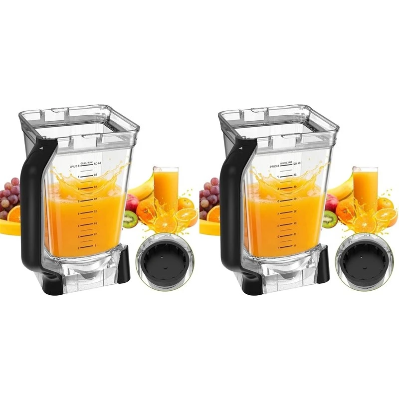 2X 72Oz Blender Replacement Pitcher For Ninja BN751 Professional Plus Blender,For Ninja BN750 BN800 BN801 BN805 DB751A