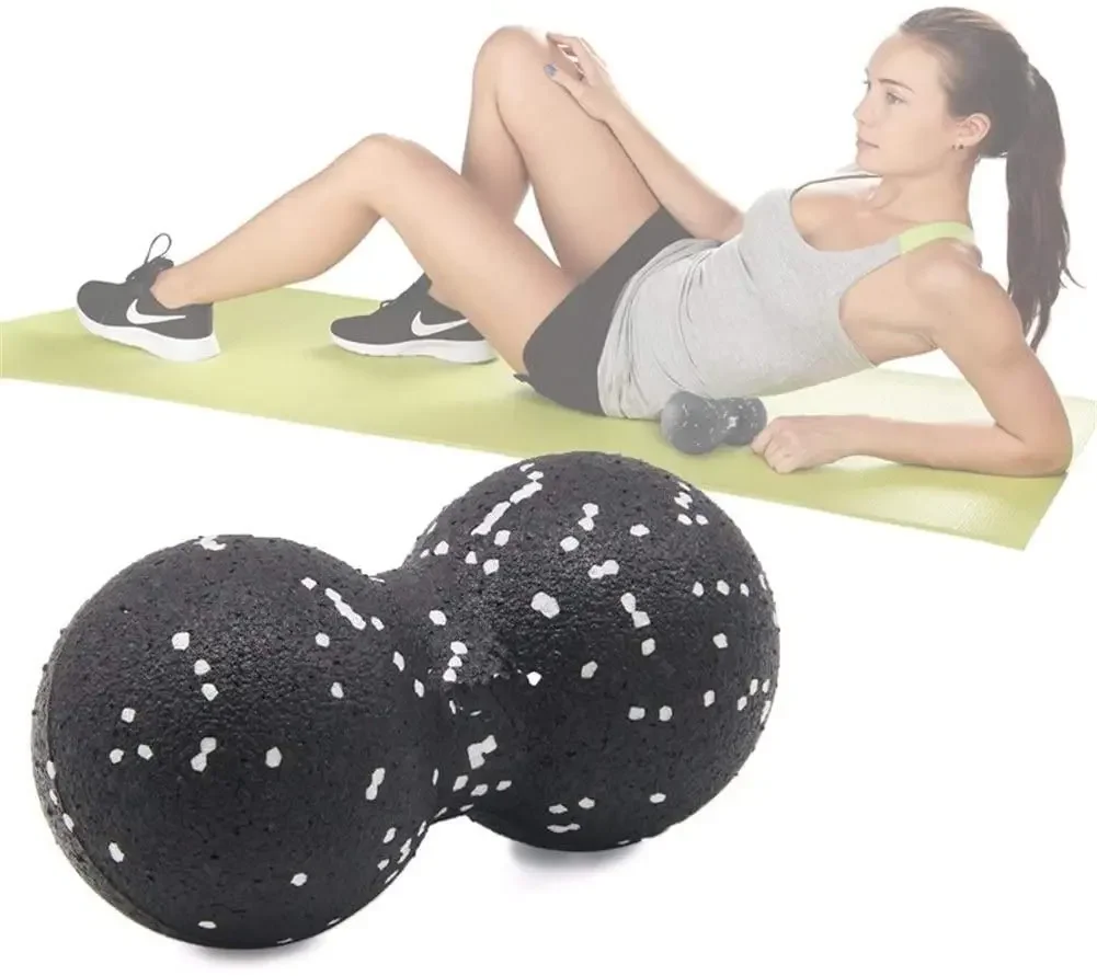 Foam Roller Peanut Ball Set, Yoga Ball, Pilates Block, Gym Fitness, Back and Foot Relax, Cervical Spine Rehabilitation