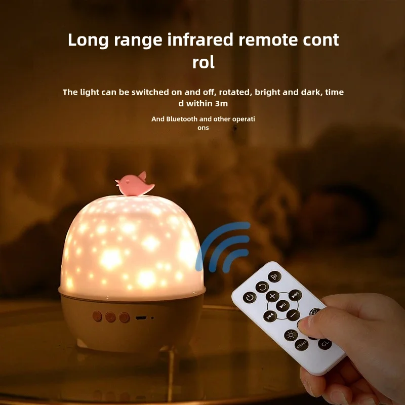 

Creative Gift Starry Sky Projection Light LED Romantic Dreamy Rotating Night Light Valentine'S Day Children'S Birthday Gift