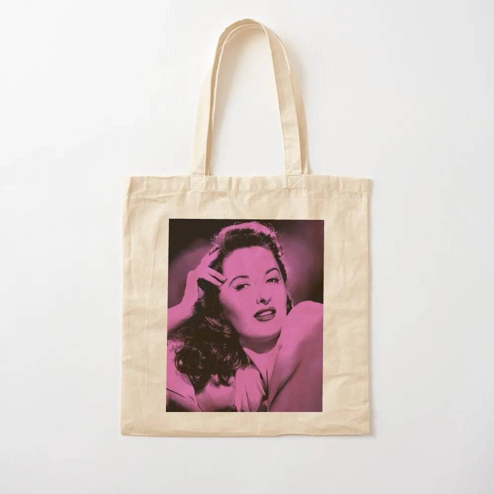 

Barbara Stanwyck in black and pink Tote Bag