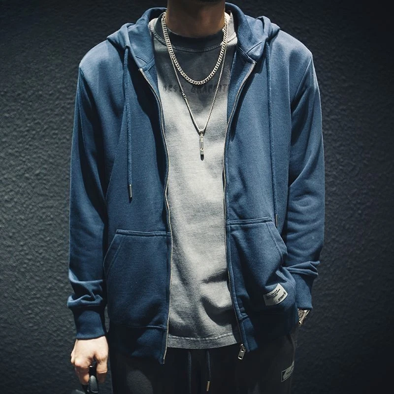 

Мужские толстовки на молнии с карманами, мешковатые, простые, эстетические, дизайнерские, добро пожаловать, высококачественные топы без бренда, толстовки для мужчин