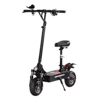 Dual Drive Electric Scooter,Dual hydraulic braking system,3200W motor,NFC Activation App Control,Top speed of 45MPH Escooter