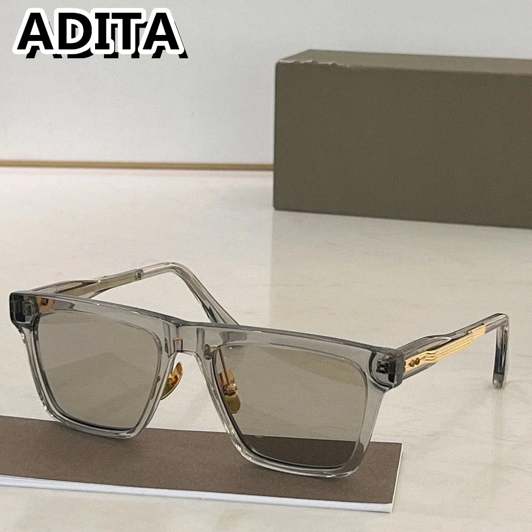 ADITA WASSER DTS-796 Taglia 54-19 Occhiali da sole da uomo di alta qualità in stile titanio Occhiali da sole di design alla moda per donna con scatola