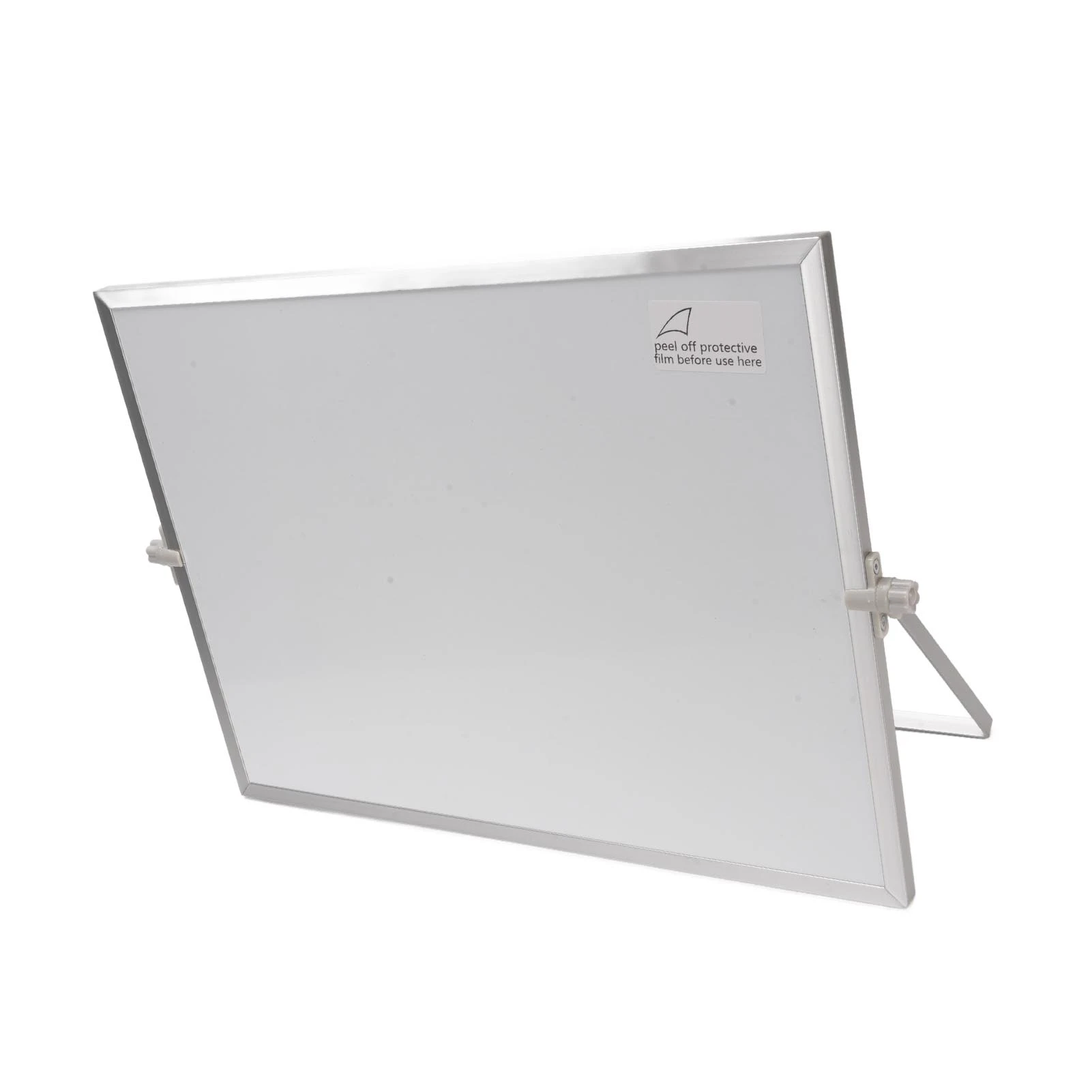 Desktop White Board Multifunctional Portable Double Sided Magnetic Rotating Desktop Dry Erase Board for Home School Office